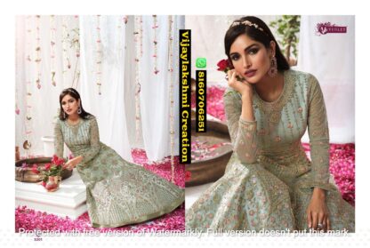 Swagat Violet D.no 5301 Embroidery Net Salwar Kameez In Single And Full Catalog