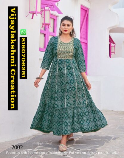 Viyaa Designer Bandhan D.no 1002 Kurtis In Singles And Full Catalog