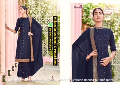 Maskeen Aamira Vol 2 D.No 3150 Pure Soft Silk Kurti With Bottom And Dupatta In Singles And Full Catalog