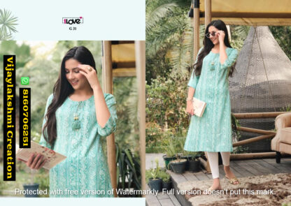 1Love By S4U Gol Vol 3 D.No G 31 Kurti In Singles And Full Catalog