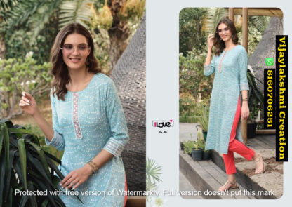 1Love By S4U Gol Vol 3 D.No G 36 Kurti In Singles And Full Catalog