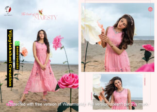 Anju Fabrics Barbie Wonderland BW 2374 Kurtis With Bottom In Singles And Full Catalog