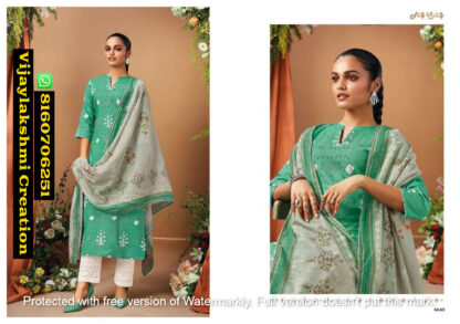 Jay Vijay Now It's New D.No 6643 Pant Style Suits In Singles And Full Catalog