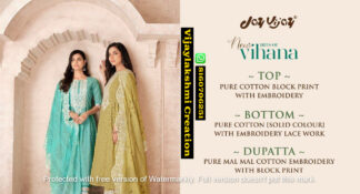 Jay Vijay Vihana Top Bottom With Dupatta In Singles And Full Catalog