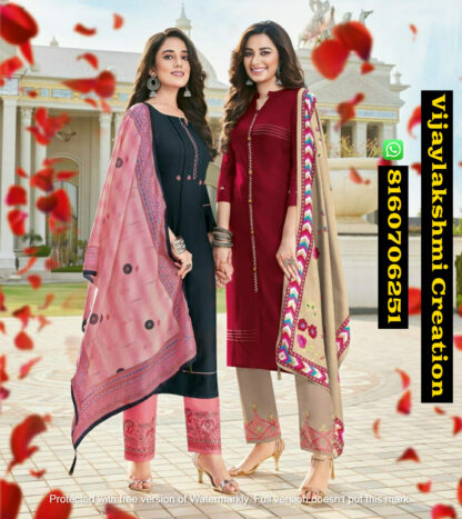 Karissa Vidisha Vol 5 Kurti With Bottom and Dupatta In Single And Full Catalog