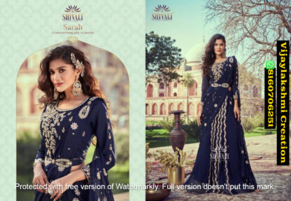 Shivali D.No Sarah Bridal and Wedding Collection In Singles And Full Catalog