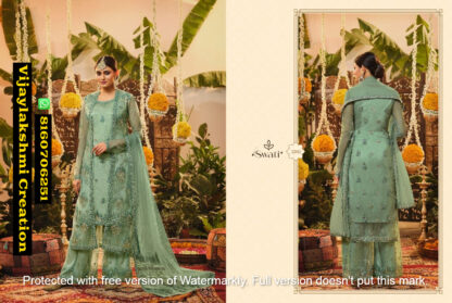 Swagat Swati D.No 3202 Salwar Suits in Singles and Full Catalog