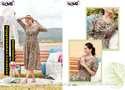 1Love By S4U Anokhi Vol 4 D.No. A- 004 Gown In Singles And Full Catalog