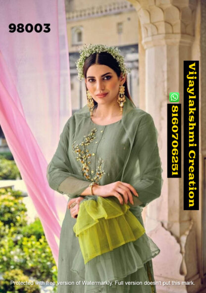 Kalki Fashion Juliet D.No 98003 Kurtis With Skirts And Dupatta In Single And Full Catalog