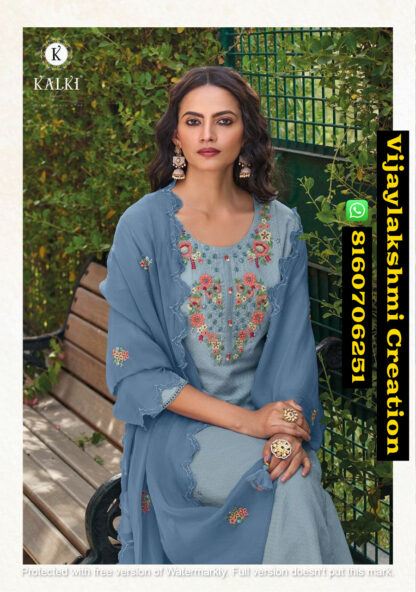 Kalki Fashion Pakizaa Vol-2 Code 22003 Kurtis With Pant And Duppta In Singles And Full Catalog