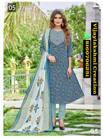 Tips & Tops Festive Stories D.No 05 Printed Kurti Pant With Dupatta In Singles And Full Catalog