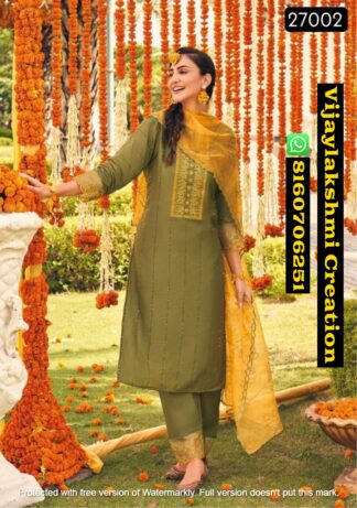 Kalki Fashion Haldi Mahendi Vol 4 D.No K 27002 Kurti Pant With Dupatta In Singles And Full Catalog