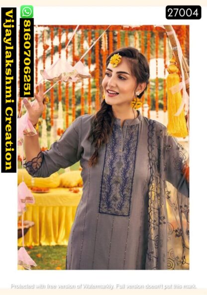 Kalki Fashion Haldi Mahendi Vol 4 D.No K 27004 Kurti Pant With Dupatta In Singles And Full Catalog