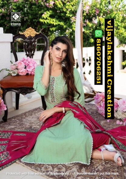 Kiana Ethnic City 01 Kurti With Bottom and Dupatta In Singles And Full Catalog