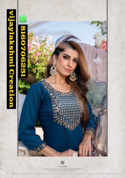 Kiana Ethnic City 05 Kurti With Bottom and Dupatta In Singles And Full Catalog