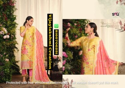 S4U Sunshine Vol 2 D.No SH 03 Fancy Muslin Readymade Salwar Suit Sets In Singles And Full Catalog