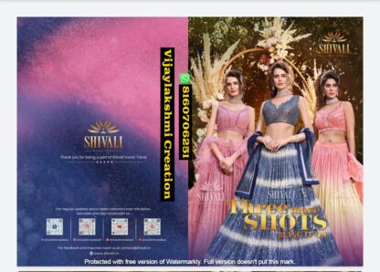 Shivali Three More Shots Readymade Lehenga Choli in Singles And Full Catalog