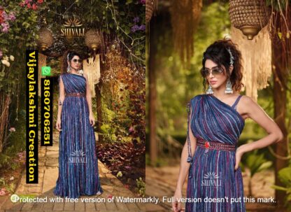 Shivali Triple Dhamaka 4.0 D.No 4002 Fancy With Printed Work Stylish Designer Party Wear Fancy Kurti In Singles And Full Catalog