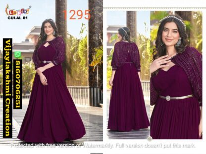 Lapink Gulal 01 Gown in singles and full catalog