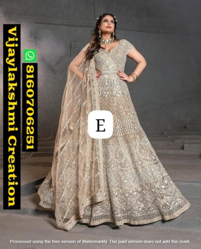 Shivali Pink Silver Gowns In Singles And Full Catalog