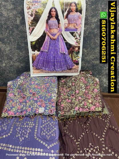 LaPink D.no.61 Readymade Lehenga Collection in Singles And Full Catalog