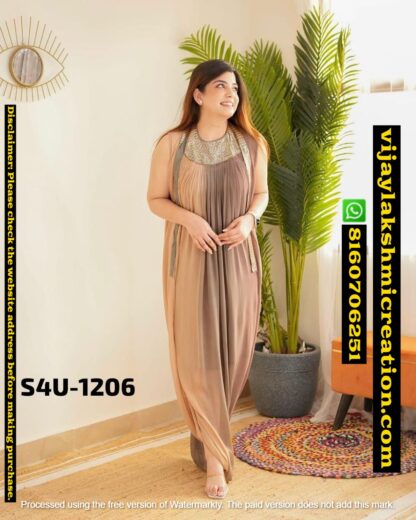 S4U-1206 Drape Dress in singles and full catalog