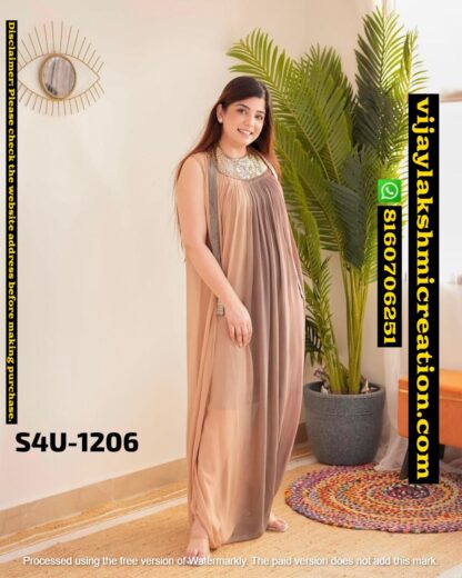 S4U-1206 Drape Dress in singles and full catalog