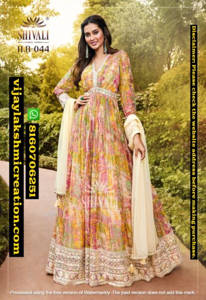 Shivali HB-044 Gown In Singles And Full Catalog