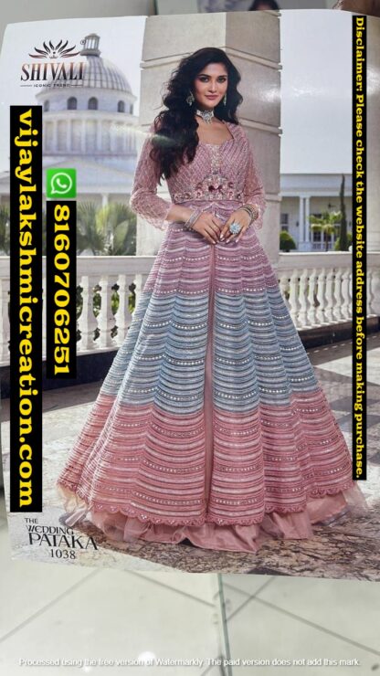 Shivali The Wedding Pataka 1038 Fancy Partywear Lehanga Choli In Singles And Full Catalog