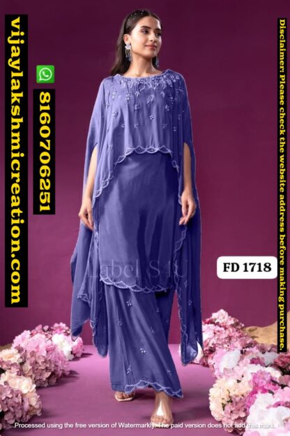 Label S4U FD 1718 Anarkali Suit In Singles And Full Catalog