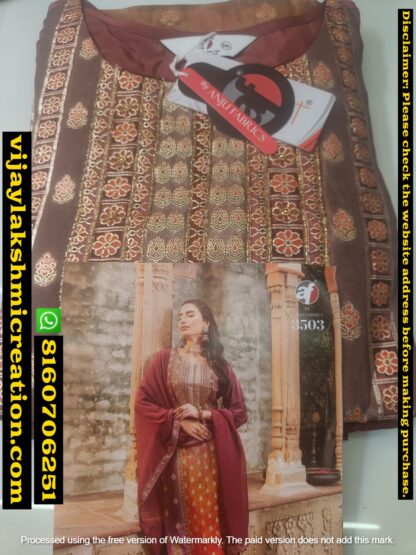 Anju Fabrics Fiza 3503 Kurti And Pant With Dupatta In Singles And Full Catalog