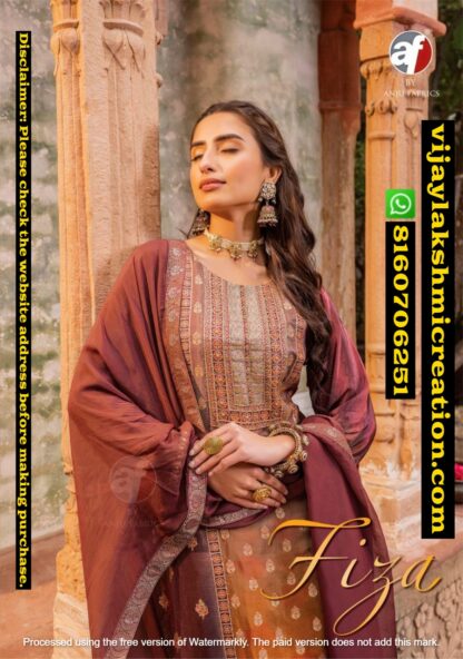 Anju Fabrics Fiza Kurti And Pant With Dupatta In Singles And Full Catalog