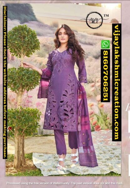 Mukesh & Mohit (M & M) Sprint Edit 24 Purple Partywear Kurti With Bottom In Singles And Full Catalog