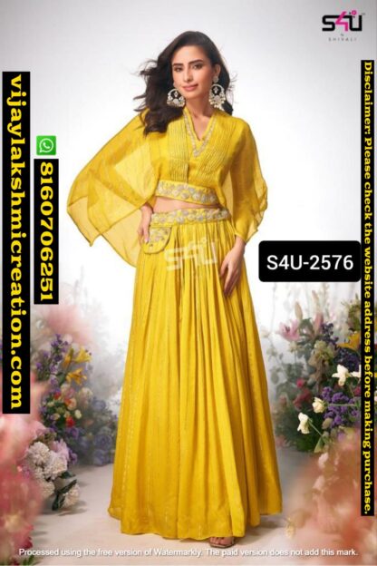 S4U D.no S4U-2576 Crop Top With Skirt Set In Singles and Full Catalog