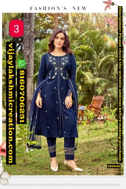 Mukesh & Mohit (M & M) Partywear Kurti With Bottom 121031