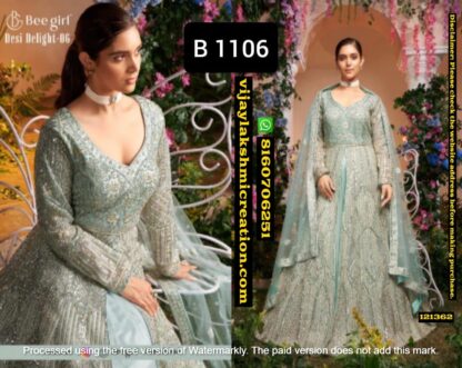 Bee Girl D.No Desi Delight-06 B1106 Gown In Singles And Full Catalog 121362