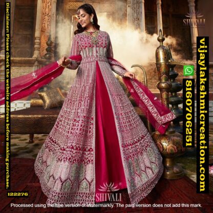 Shivali Red Gown 122276