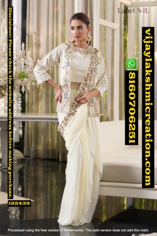 Label S4U Saree 122435