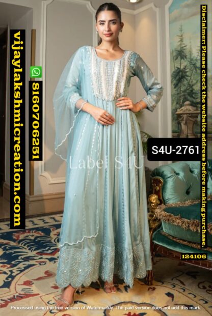 S4U 2761 Anarkali Kurta Set In Singles And Full Catalog 124106