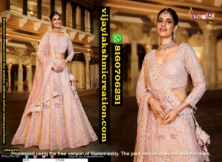 LaPink Lehenga Set In Singles And Full Catalog 126479