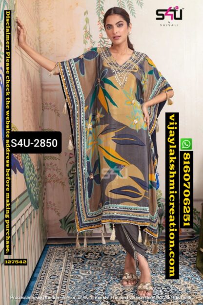 Labek S4U 2850 Kaftan Set In Singles And Full Catalog 127542