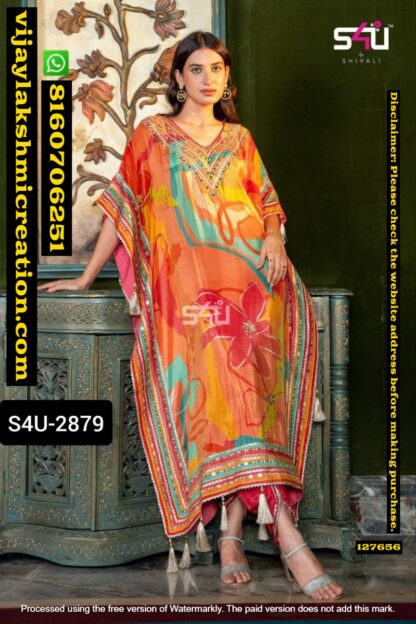 S4U 2879 Kaftan Set In Singles And Full Catalog 127656