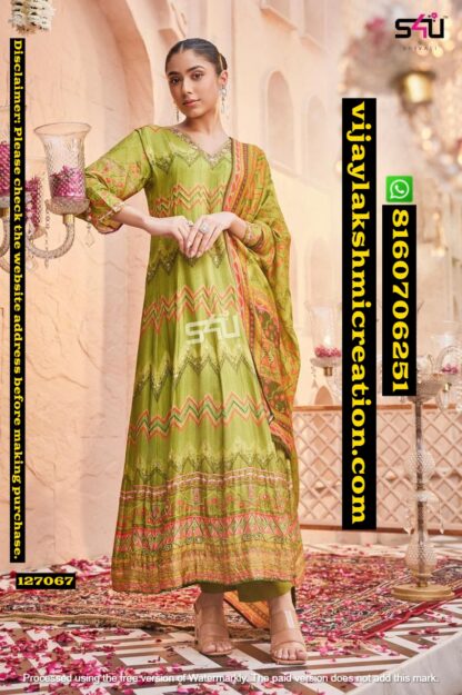 S4U Kurti With Bottom In Singles And Full Catalog 127067