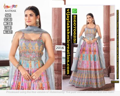 LaPink Kathak Anarkali Set In Singles And Full Catalog 133190
