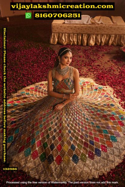 Ludhanis Lehenga Set In Singles And Full Catalog 132586