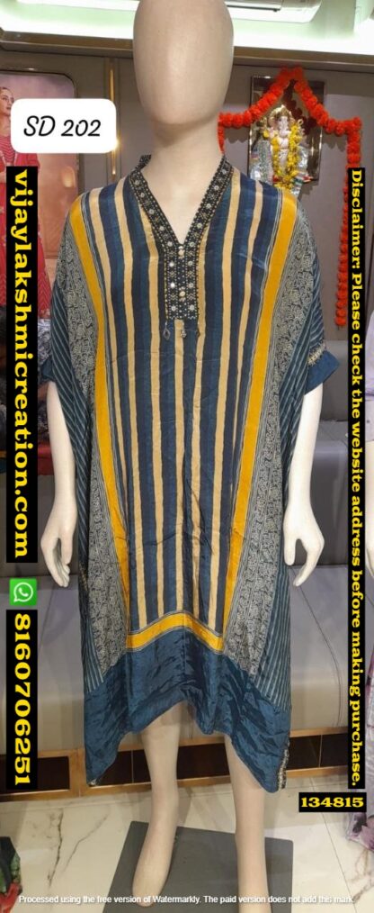 S4U SD-202 Kaftan In Singles And Full Catalog 134815