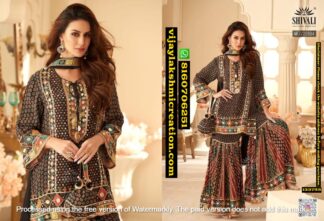 Shivali NR7-22694 Printed Crepe Silk Sharara Set In Singles And Full Catalog 133755