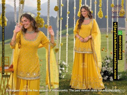 Shivali HB7-14988 Kurti With Sharara And Dupatta In Singles And Full Catalog 136038