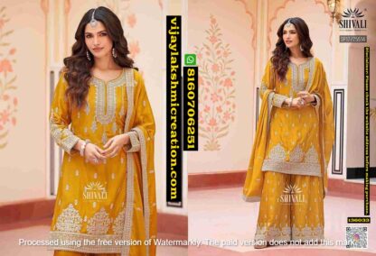 Shivali SP17-25514 Kurti With Palazzo And Dupatta In Singles And Full Catalog 136033