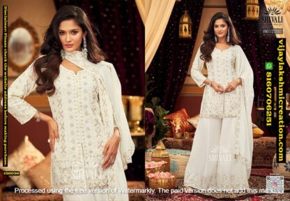 Shivali VM7-23282 Kurti With Palazzo And Dupatta In Singles And Full Catalog 136036
